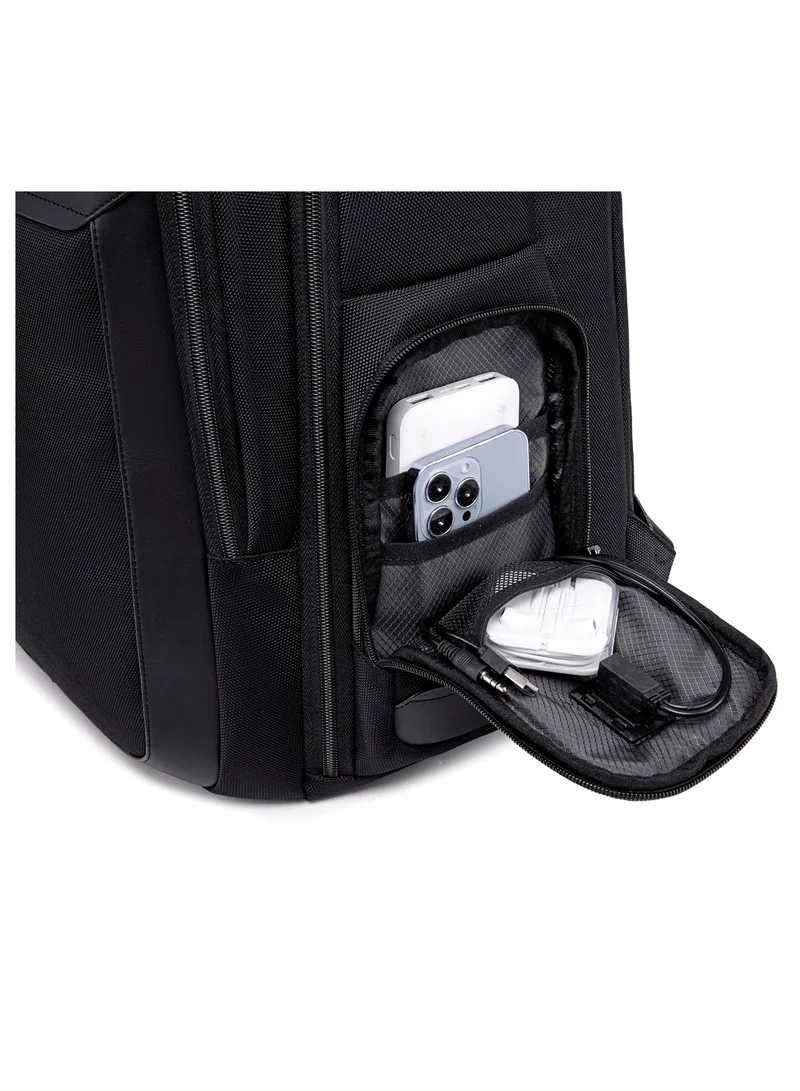 Arctic Hunter  Water Resistant Lightweight Laptop Backpack with USB Headphone Jack for Men and Women to Office Casual Travel, B00544, Black  | Best Price UAE